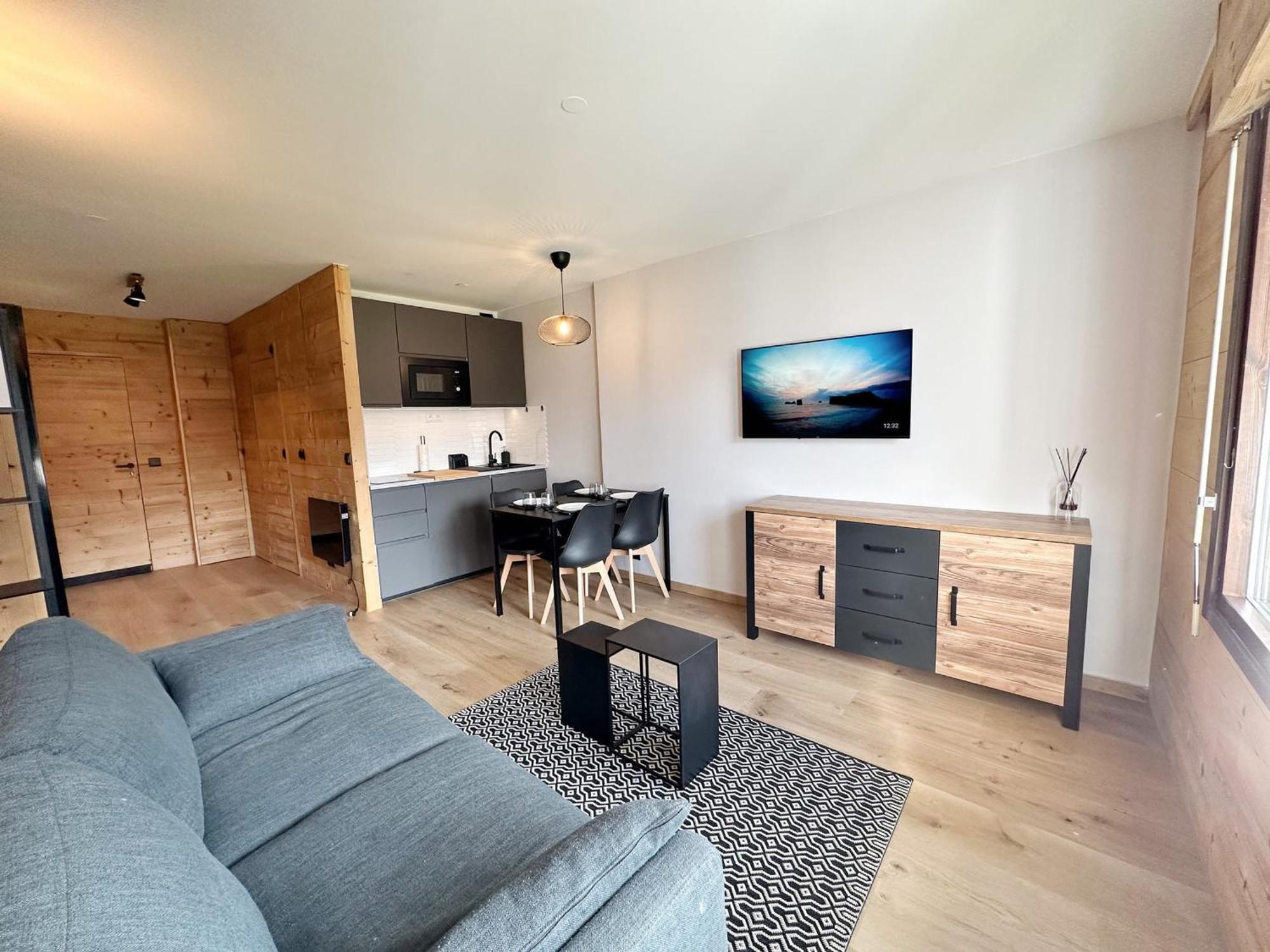 Studio Moderne Avec Parking Prive Pres Du Centre - Fr-1-624-71 Samoëns Εξωτερικό φωτογραφία